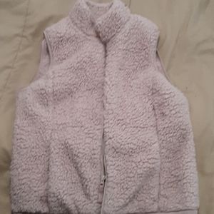Fuzzy, cozy, vest